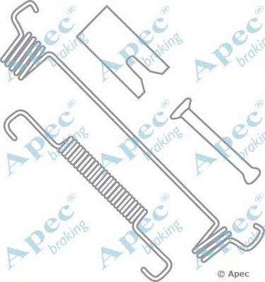 APEC BRAKING kit2031 -  Комплектующие, тормозная колодка